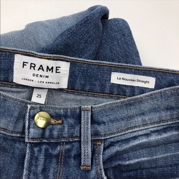 NWT FRAME Le Nouveau Straight Jeans - Picture 6 of 7